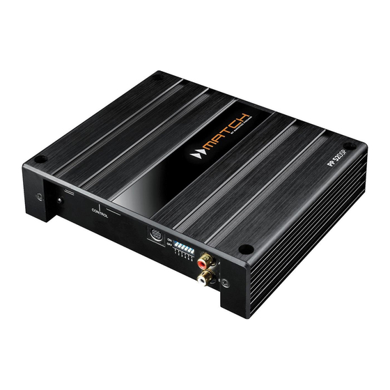 Audiotec Fischer match PP 52DSP Handbücher