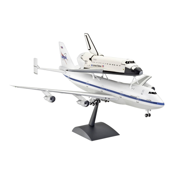 REVELL Boeing 747 SCA & Space Shuttle Handbücher