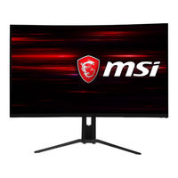 Msi Optix-Serie Benutzerhandbuch