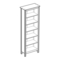 Möbel IKEA Brusali AA-1419520-5 Bedienungsanleitung