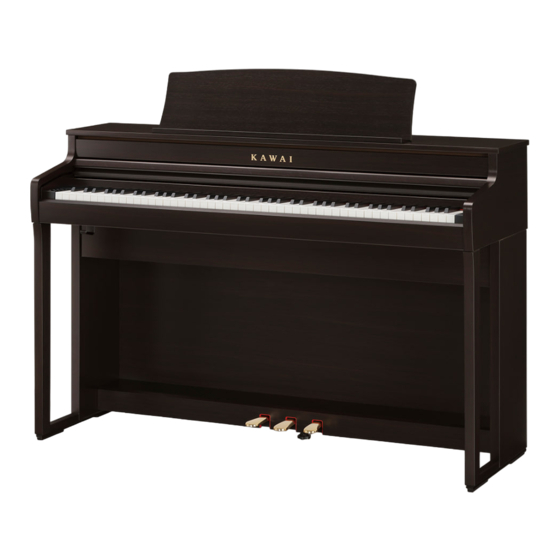 Kawai CA401 Handbücher