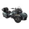 Motorräder BRP Can-am SPYDER F3 2023 Bedienungsanleitung