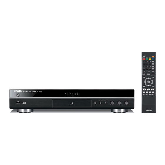 Yamaha BD-S671 Handbücher