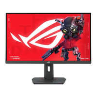Asus ROG STRIX XG27UCS Serie Bedienungsanleitung
