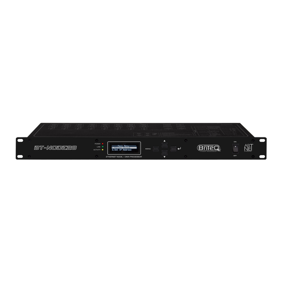 Briteq BT-NODE28 Handbücher