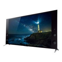 Sony KD-75X9405C Referenz-Anleitung