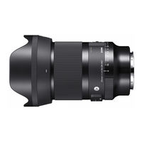 Sigma 35mm f1.4 DG HSM Bedienungsanleitung