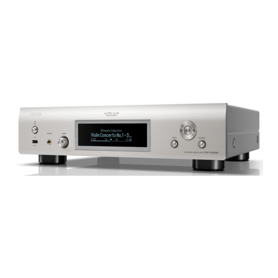 Denon DNP-2000NESP Handbücher