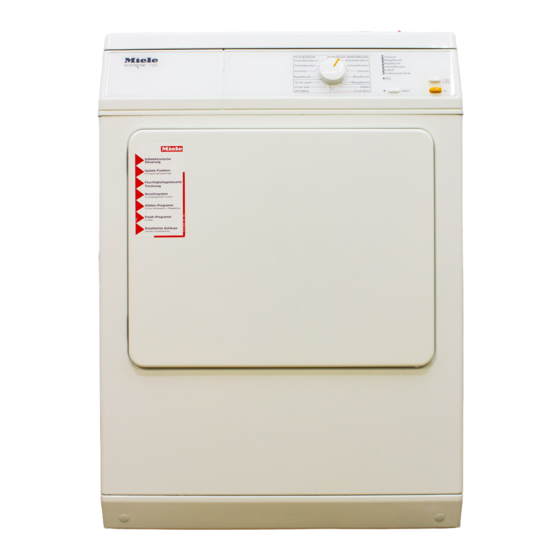 Miele T 223 Handbücher