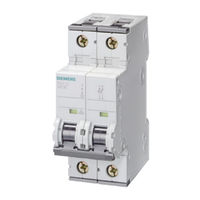 Siemens 5SY5-Serie Betriebsanleitung