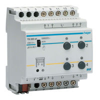 Hager TS 223 Installationsanleitung