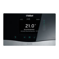 Vaillant sensoHOME VRT 380 Betriebs Und Installationsanleitung
