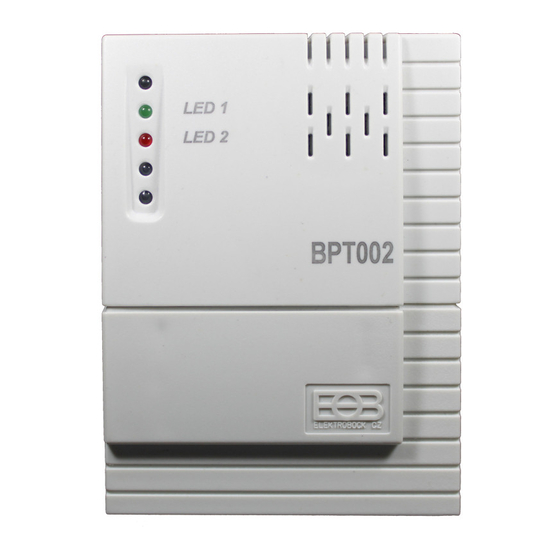 elektrobock BT002 Handbücher