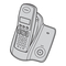 Schnurlose Festnetztelefone Panasonic KXTCD220SLD Bedienungsanleitung