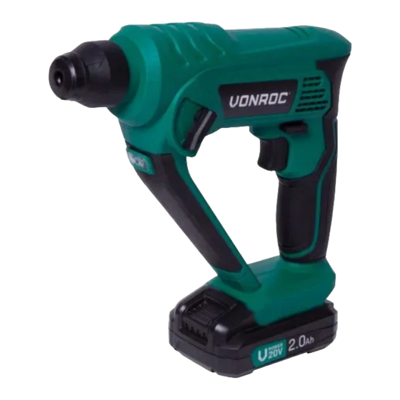 VONROC RH501DC Handbücher
