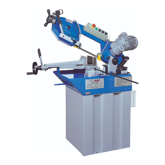 Promac SX-816D Handbücher
