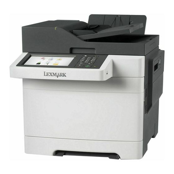 Lexmark CX510 Serie Handbücher