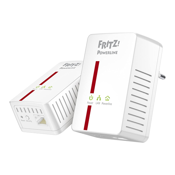Fritz! Powerline 500E Handbücher