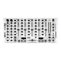 Behringer PRO MIXER VMX1000 Bedienungsanleitung