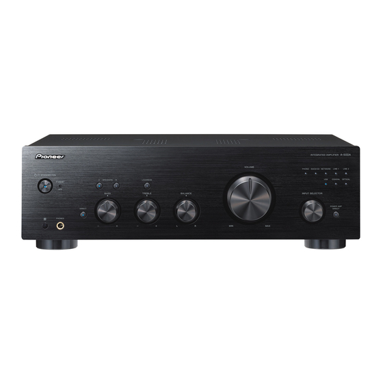 Pioneer A-70 DA-S Handbücher