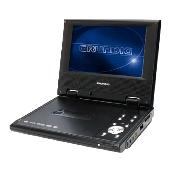 Grundig DVD-P 7850 Handbücher