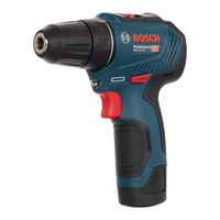 Bosch Professional GSR 12V-30 Bedienungsanleitung