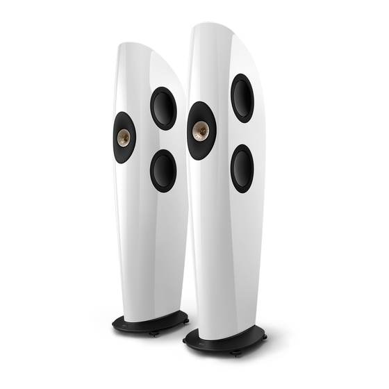 KEF Blade Handbücher
