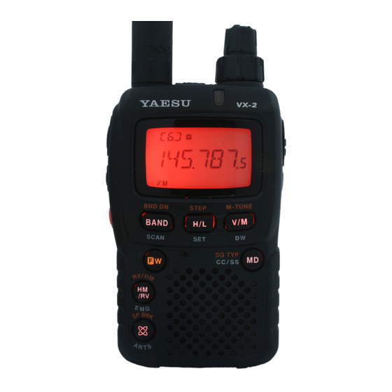Yaesu VX-2E Handbücher