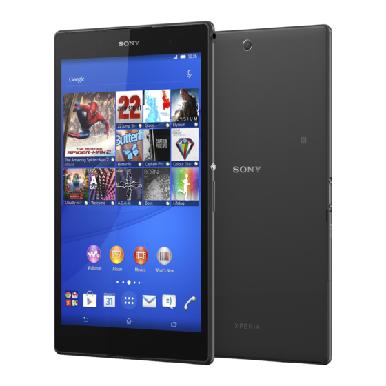 Sony Xperia Z3 CompactSGP621 Handbücher