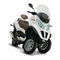 Motorroller PIAGGIO MP3 LT 500 i.e. SPORT ABS-ASR Bedienungsanleitung