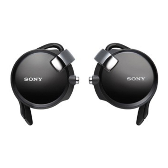 Sony MDR-Q68LW Handbücher