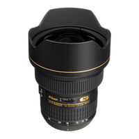 Nikon AF-S NIKKOR 14-24mm f/2.8 G ED Bedienungsanleitung
