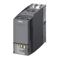 Siemens SINAMICS G120 Funktionshandbuch