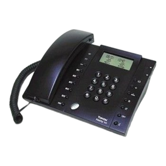 Topcom fidelity 160 Handbücher
