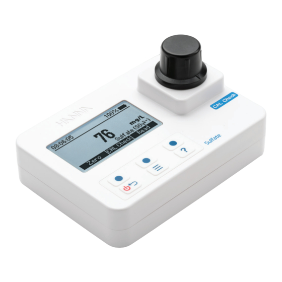 Hanna Instruments HI97751 Handbücher