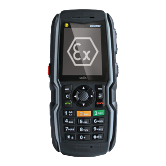 Sonim XP3340 Z1Sentinel Handbücher