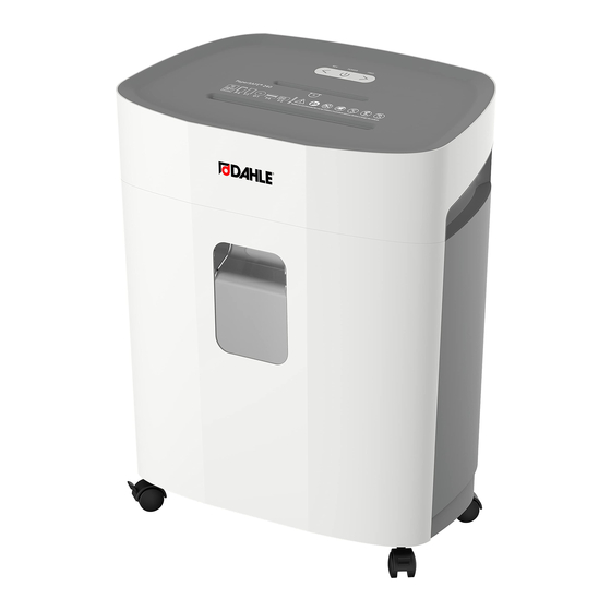 Dahle PaperSAFE PS 240 Handbücher