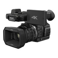Panasonic HC-X1000 Aktualisierung Und Betriebsanleitung