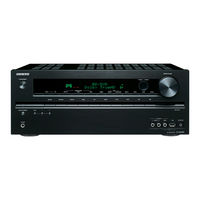 Onkyo TX-NR509 Bedienungsanleitung