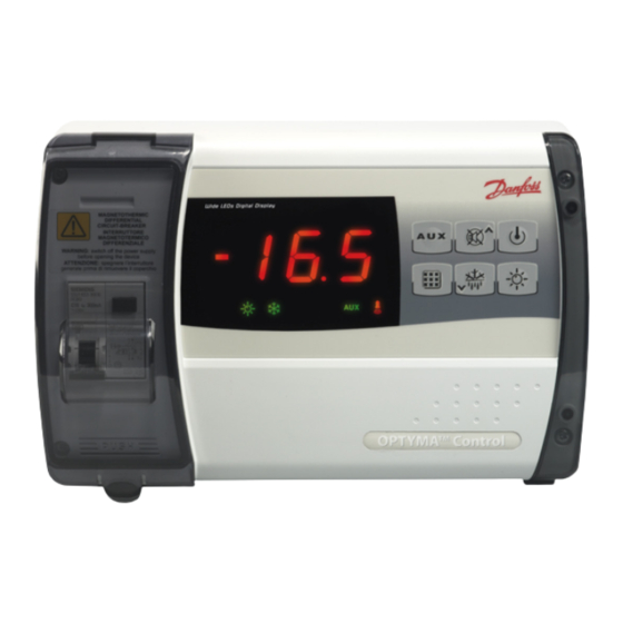 Danfoss OPTYMA AK-RC 101 Handbücher