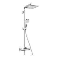 Hansgrohe Crometta E 240 1jet Gebrauchsanleitung, Montageanleitung