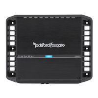Rockford Fosgate PUNCH P300X1 Einbau Und Bedienung