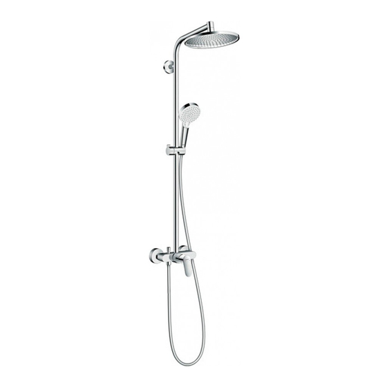 Hansgrohe Crometta E 240 1jet Handbücher