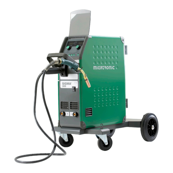 Migatronic SIGMA2 400 COMPACT/S Handbücher
