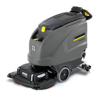 Kärcher B 60 W Ep Originalbetriebsanleitung