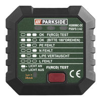 Parkside 449831 2310 Bedienungs- Und Sicherheitshinweise