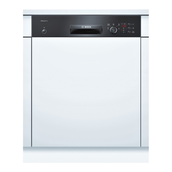 Bosch SMI50E86EU Handbücher