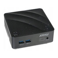 Msi Cubi B120 Handbuch