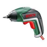 Bosch IXO Originalbetriebsanleitung