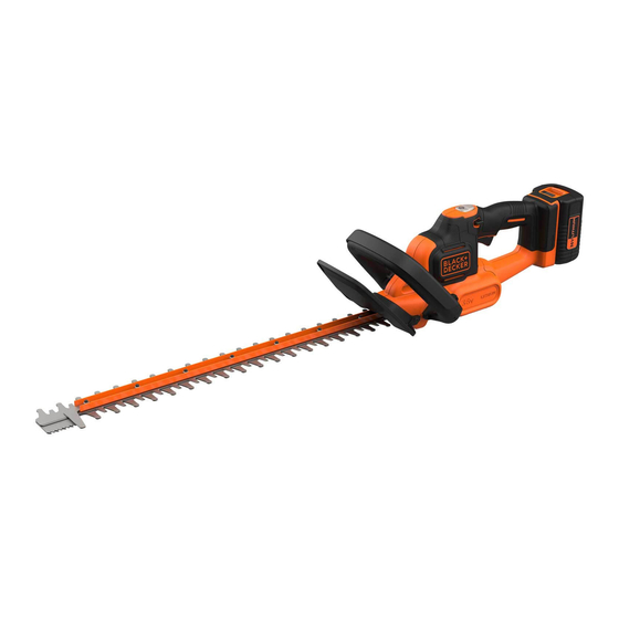 Black+Decker BCHTS36 Handbücher
